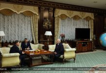 Президент Беларуси Александр Лукашенко встретился с главой Республики Алтай Андреем Турчаком