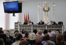 Председатель Борисовского райисполкома Николай Карпович встретился с ветеранами труда Борисовщины