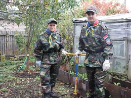 Акция «Молодежь за безопасность» объединила воспитанников военно-патриотического клуба «Бастион»