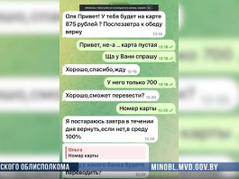 Борисовчанка «перекинула» деньги на взломанный аккаунт подруги Борисовчанка «перекинула» деньги на взломанный аккаунт подруги